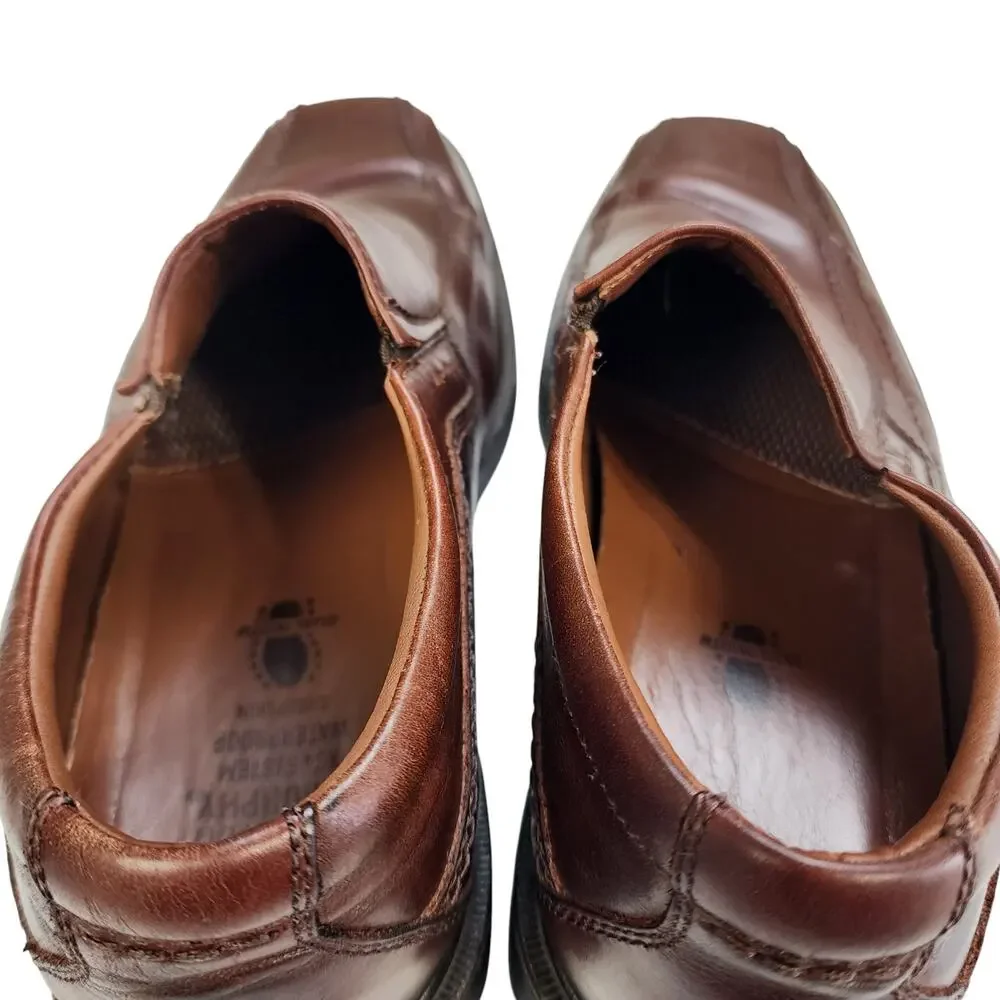 Johnston & Murphy Mens Stanton XC4 Slip On Sheepskin Loafers Size 8.5 Waterproof